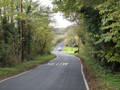 P2012DSC03869	The road between Toot Hill and Epping.