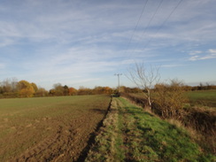 P2012DSC04166	Following the trail northeastwards towards Great Tey.