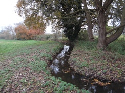 P2012DSC04337	A stream to the south of Dedham.