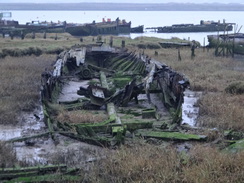 P2013DSC04626	An abandoned boat near Hoo.