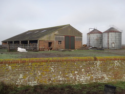 P2013DSC04804	The farm buildings on the marshes.