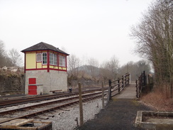 P2013DSC04925	Matlock Riverside, inclusing new signalbox.