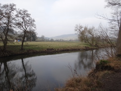 P2013DSC04985	The Derwent at the old Rowsley Marshalling Yards.