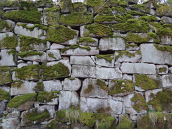 P2013DSC05013	A massive stone wall beside the road.