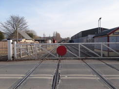 P2013DSC05098	Darley Dale level crossing.