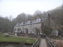 P2013DSC05327	The cottages in Chee Dale.