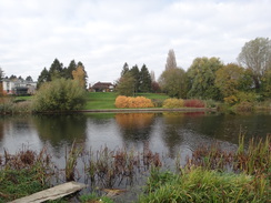 P2017DSC07022	Looking across the river from Lammas Meadow.