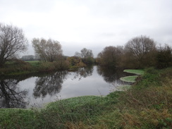 P2017DSC07371	The river on the way to Roxton lock.