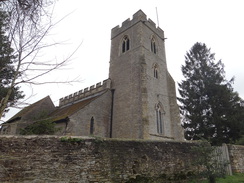 P2018DSC07643	Newton Blossomville church.