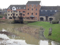 P2018DSC07661	The Great Ouse in Turvey.