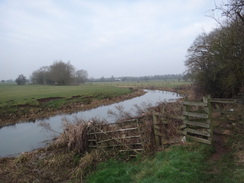 P2018DSC07809	The Great Ouse to the east of Buckingham.