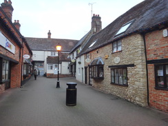 P2018DSC07952	A shopping street in Buckingham.