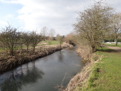 P2018DSC08109	The River Ouse at Stratford Fields.