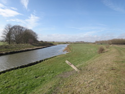 P2018DSC08241	Following the river west from the Twenty Pence road.