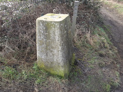 P2018DSC08248	The trig pillar at High Bridge.