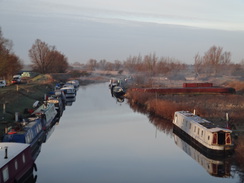 P2018DSC08311	The Great Ouse viewed from Wooden Bridge.