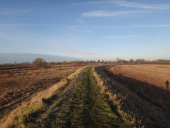 P2018DSC08316	Heading west towards Stretham Ferry Bridge.