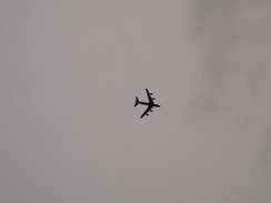 P2018DSC08515	A refuelling aircraft above Ely.