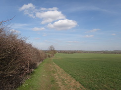 P2018DSC08840	The descent towards Nassington.