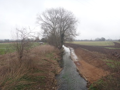 P2018DSC09007	A stream to the east of Nether Hayford.