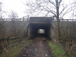 P2018DSC09021	The underpass under the M1.