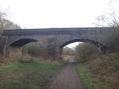 P2018DSC09348	The overbridge to the north of the Oxendon Tunnels.