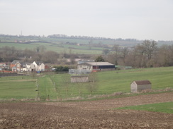 P2018DSC09385	The view back towards Park Hill Farm.