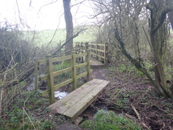 P2018DSC09396	The path across the tip of Stoke Wood.