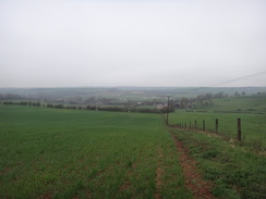 P2018DSC09542	The path climbing out of Shotley.