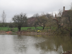 P2018DSC09611	The lake at Harringworth Lodge.