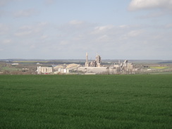 P2018DSC09773	Looking over towards Ketton quarry.