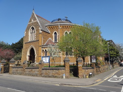 P2018DSC00007	A church in Wellingborough.