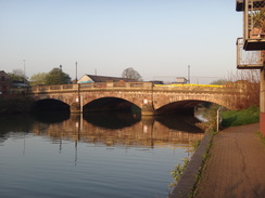 P2018DSC09830	The A508 bridge over the Nene.