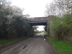 P2018DSC00107	An old rail bridge near Kelmarsh station.