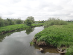 P2018DSC00275	The Nene near Upper Ringstead Lock.