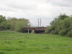 P2018DSC00303	A old railway bridge to the east of Woodford.