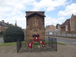 P2018DSC00523	Middleton Cheney war memorial.