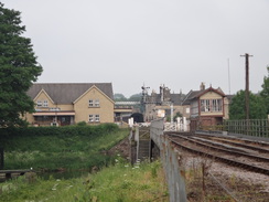 P2018DSC01021	Looking across the river towards Wansford station.