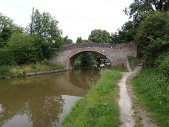 P2018DSC01544	The canal between Hurleston and Barbridge junctions.