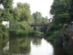 P2018DSC01698	The River Weaver in Nantwich.