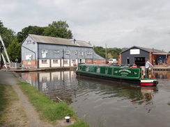 P2018DSC01769	The canal at Wrenbury Bridge.