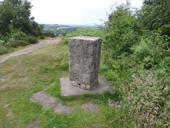 P2018DSC01956	Grinshill trig pillar.