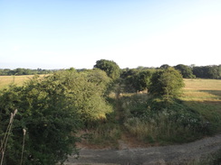 P2018DSC02381	Looking north along the old Great Central railway line.