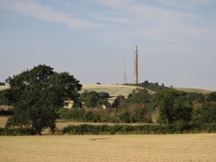 P2018DSC02400	A distant view of the Hellidon Tower.