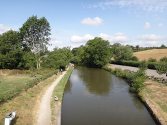 P2018DSC02457	The Grand Union Canal in Braunston.