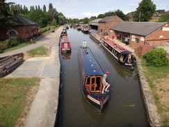 P2018DSC02467	The canal in Braunston.