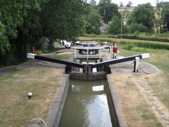 P2018DSC02519	The Watford flight on the Grand Union Canal.