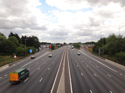 P2018DSC02534	The M1 at Watford Gap.