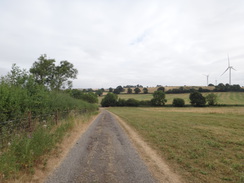 P2018DSC02768	Heading north from Winwick towards Honey Hill.