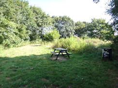 P2018DSC02952	The shaded picnic area near Peter Scott's Lighthouse.